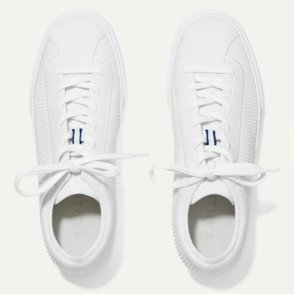 Rothy's The Lace Up Bright White 10